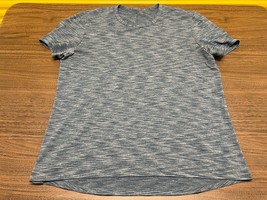Lululemon Men&#39;s Blue Short-Sleeve T-Shirt - 2XL - £23.97 GBP