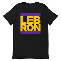 Lebron James Run Style T-SHIRT Los Angeles Lakers Goat Basketball Streetwear Tee - £13.85 GBP+