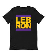 LEBRON JAMES Run Style T-SHIRT Los Angeles Lakers Goat Basketball Street... - £13.85 GBP+