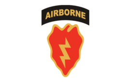 12&quot; 4th brigade 4th combat team airborne 25th army bumper sticker decal usa made - £31.26 GBP