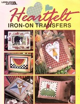 Leisure Arts Heartfelt Iron On Transfers Complete - £9.01 GBP