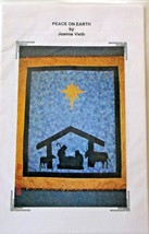 Peace on Earth Wall Quilt Pattern Christmas by Joanne Vieth 2008 New    - £5.44 GBP