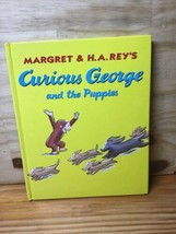 Curious George And The Puppies Hardcover 1998 Childrens Book Monkey Vintage New - £7.57 GBP