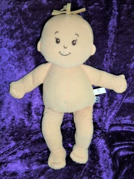 2008 Manhattan Toy Company Baby Stella Boy Girl Soft First Doll Plush Toy Beanie - $12.86