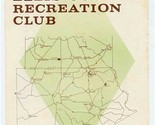 Come Enjoy the Ellis County Recreation Club Brochure Ferris Texas Prospe... - $27.72
