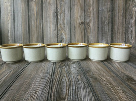 6 Vintage Mikasa Stone Manor Coffee Cups Mugs Replacements Discontinued #F5800 - $27.59