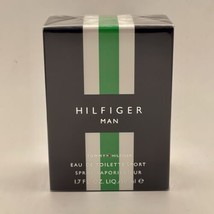 Hilfiger Man By Tommy Hilfiger Edt Sport Cologne Spray 1.7oz - New & Sealed - £215.81 GBP