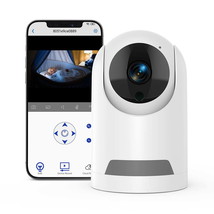 Baby Monitor, 360° Wireless 5G Nanny Cam with Safety Alerts, 4MP HD WiFi Camera  - £32.47 GBP