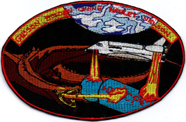 Human Space Flights STS-61C Dragon Joke Concept Design NASA Unofficial P... - £20.29 GBP+