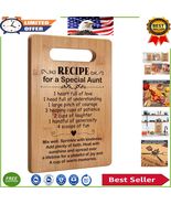 Versatile Hand-Wash Bamboo Cutting Board Gift for Lovable Aunts – Unique... - $590.63 MXN