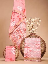 Maheshwari  Silk Hand Block Print Unstitched Suits Dress Material K-3 - $65.44