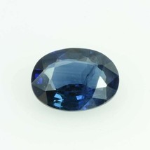 100% Natural Certified Blue Sapphire Loose Nilam Gemstone Oval Shape 7x 5x2 mm - £34.99 GBP