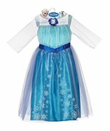 Disney Princess Elsa Costume Dress 4-6X  - $1,905.97 MXN