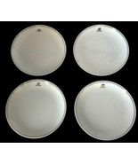 Vtg Wessco United Airlines Plates Set of 4 Snack Appetizer Tulip UAL 6.5... - $33.00 CAD