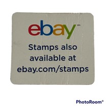 Stamps eBay Refrigerator Magnet Vinyl White Promo Advertising Postal Mail - £7.42 GBP