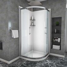 36x75&quot; Chrome Framed Tub Shower Door - $479.99