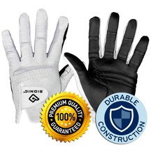  New Improved 2X Long Lasting Bionic RelaxGrip Golf Glove , Double-Row Finger Gr - £31.54 GBP