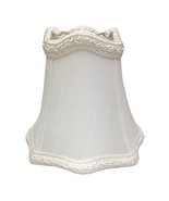 Royal Designs White with Decorative Trim Hexagon Empire Chandelier Lamp ... - £13.39 GBP