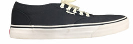 Vans Authentic Low Top Skateboard Shoes Navy Blue Womens Sz 11 - £16.47 GBP