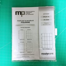 Masterphil Art. 279/16 XL - Pages Avec 16 Poches Vertical – Format 6,5×8,5 - £14.29 GBP