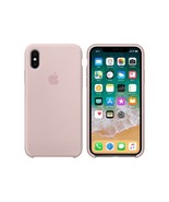 Genuine Original Apple Silicone iPhone X &amp; iPhone XS Case - Pink Sand MQ... - £6.80 GBP