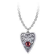 Alchemy P860 Petit Ouija Necklace Gothic Pendant England Heart Red Eye - £20.49 GBP