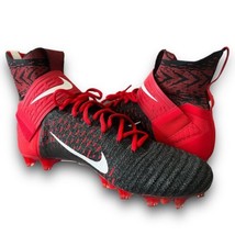 Nike Alpha Menace Elite 2 Mens Football Cleats Black BV2077-009 NEW Sz 13 - $111.86