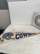 Dallas Cowboys Football Retro Nfl Vintage Felt Pennant 12X30 Inches - £19.46 GBP