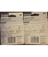 LOT of 2 Scotch Removable Putty 2 oz each removable adhesive poster hanging - £14.04 GBP