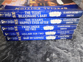 Silhouette Karen Rose Smith lot of 5 Baby Experts Series Paperbacks - £4.78 GBP