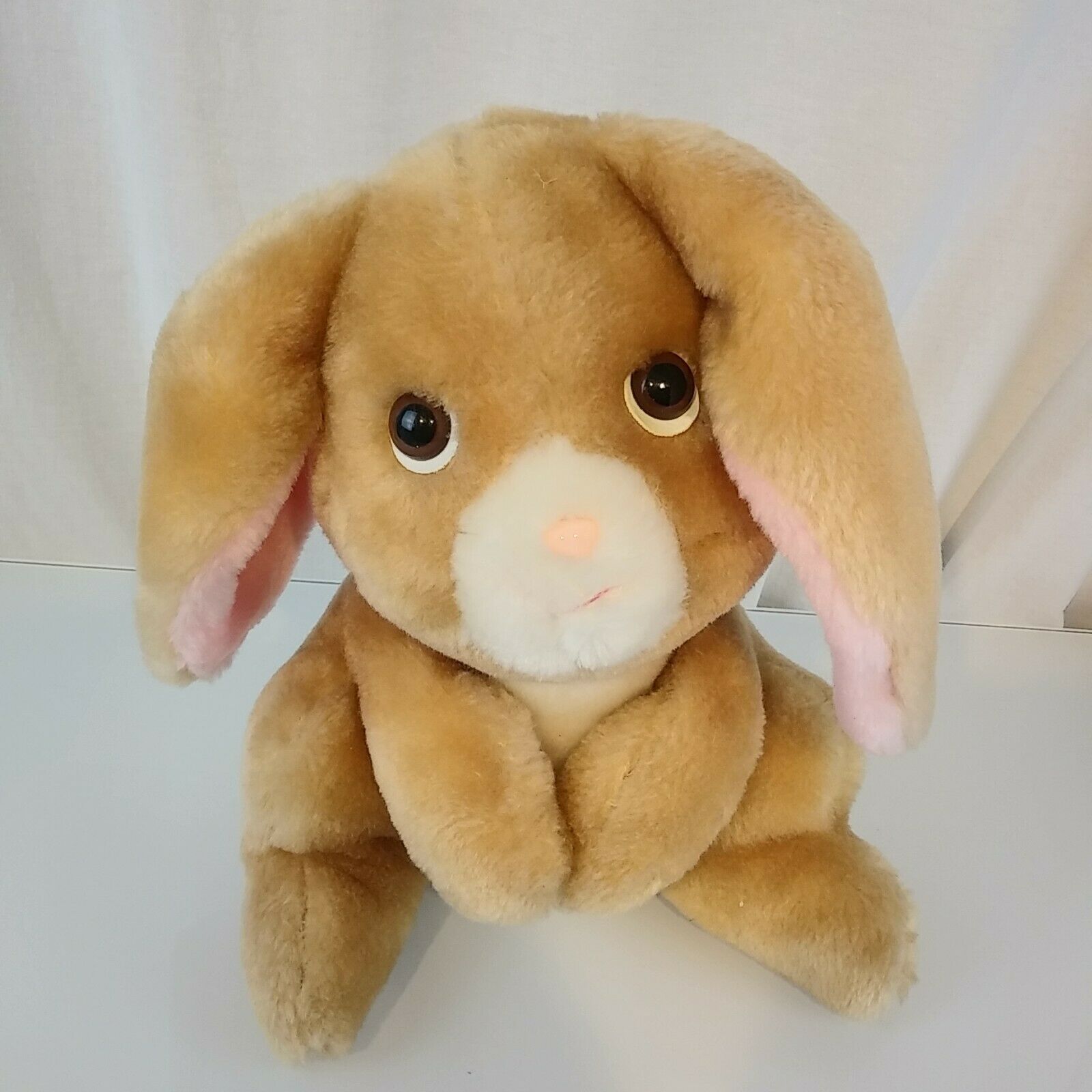 Vintage Carousel by Guy Division of Animal Fair Tan Brown Beige Bunny Rabbit - £46.92 GBP