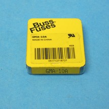 Bussmann GMA-10 Fast-acting Glass Fuse 5 x 20 mm 10 Amp 125 VAC Qty 4 - $6.77