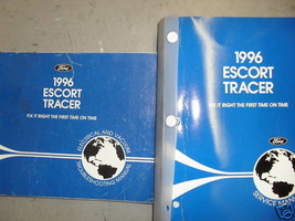 1996 Ford Escort & Mercury Tracer Service Shop Repair Manual Set W Evtm Ewd Oem - $13.98