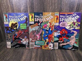 VTG 1989 Marvel Comics Stan Lee&#39;s The Spectacular Spider-Man #152 #153 #182 - £11.64 GBP