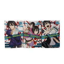Real Account Manga Lot Volumes 1-3 Okushou English - $39.59