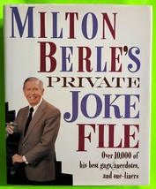 Vtg Milton Berle&#39;s Private Joke File: Over 10,000 of his best (HCDJ 1989... - $6.44