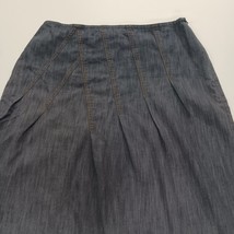 newCreation RN#114494 Women's Gray Side Zipper A-Line Skirt Size 36 (32×29) image 13