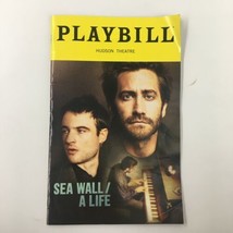 2019 Playbill Hudson Theatre Jake Gyllenhaal, Tom Sturridge in Sea Wall A Life - £11.17 GBP
