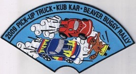 Scouts Canada Patch 2009 Pick-Up Truck Kub Kar Beaver Buggy Rally - £10.24 GBP