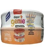2-Playtex Baby Diaper Genie Refills ( Max Fresh ) Clean Laundry Scent- S... - $15.39