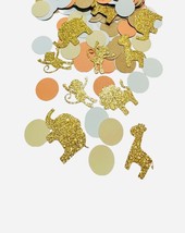 Safari Baby Shower, Safari Animals, Jungle Baby Shower, Zoo Birthday 100 pc - $9.41