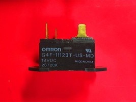 G4F-11123T-US-MD, 18VDC Relay, OMRON Brand New!! - $8.50