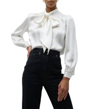 Frame femme tie neck blouse size L - €221,77 EUR