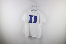 Vtg Nike Mens Large Mini Swoosh Big Logo Duke University Short Sleeve T-... - £22.90 GBP