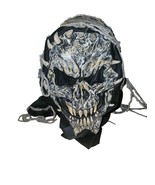 Totally Ghoul Crypt Creature Skeleton Skull Mask With Shroud &amp; Bandages ... - $19.25 CAD