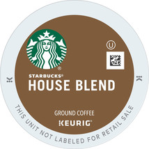 Starbucks House Blend Coffee 22 to 132 Keurig K cup Pick Any Size FREE S... - £23.48 GBP+