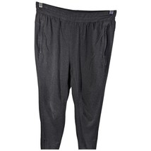 Adidas Joggers Dark Gray Medium Sweatpants Aeroready 29x28.5 Workout Sweats - $22.28