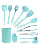 MegaChef Light Teal Silicone Cooking Utensils, Set of 12 - $1,112.25 MXN
