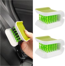 2PCS Car Cleaning Brush for Seatbelt Double Sided U Shaped Seat Belt Cleaner Car - £20.13 GBP