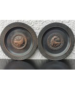 Pair of Vintage Soviet USSR Copper Wall Plate Dmitrievsky Cathedral in V... - $1,218.49 MXN